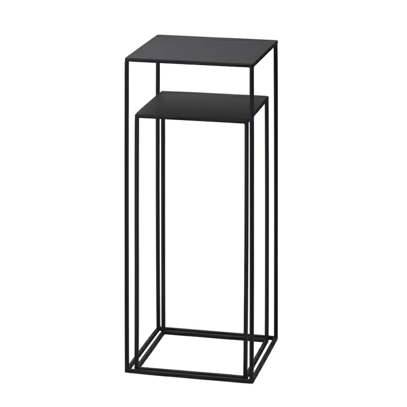 花瓶 フラワーベース Frame Display Stand ディスプレイ スタンド black （2個セット） [550-104-802] [p188] 鉄 （代引き不可） インテリア ディスプレイ 20,250円