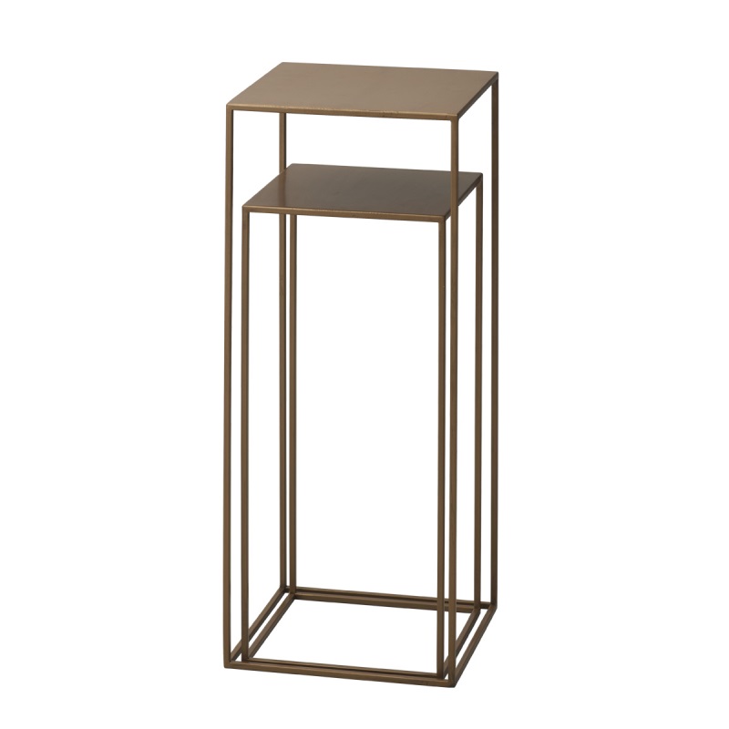 花瓶 フラワーベース Frame Display Stand ディスプレイ スタンド gold （2個セット） [550-104-902] [p188] 鉄 （代引き不可） インテリア ディスプレイ｜さくらソレイユ　店