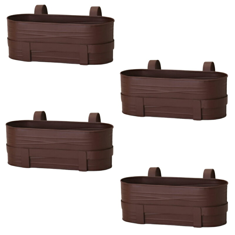 花・観葉植物用ポット リサ ウォールハンガー 31 C Metal POT （4個入り） 59203 底穴あり （代引き不可） 大型ポット FARM (p195) 11,760円