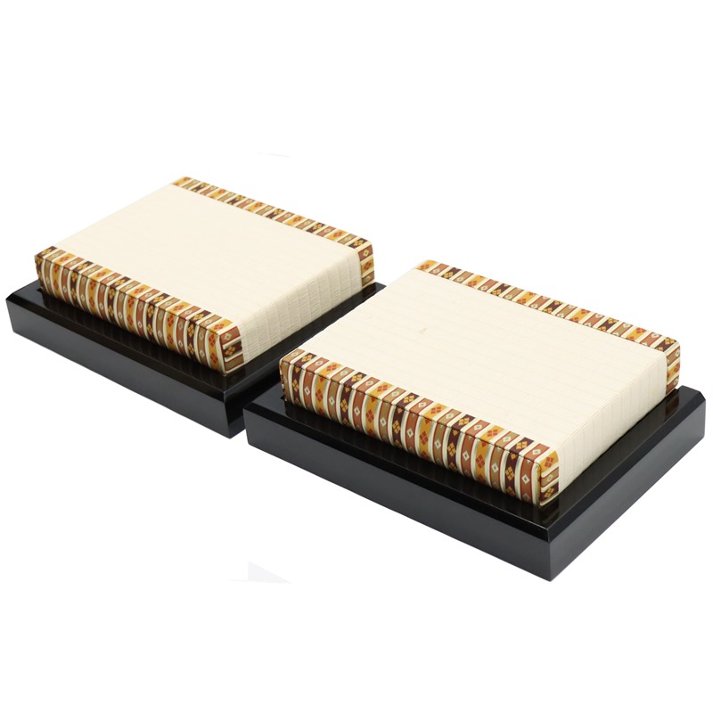 アウトレット品 雛人形 道具単品 玉台 九番 黒塗り 親王台 幅33cm (26a-ya-0239) インテリア ディスプレイ 見切処分品