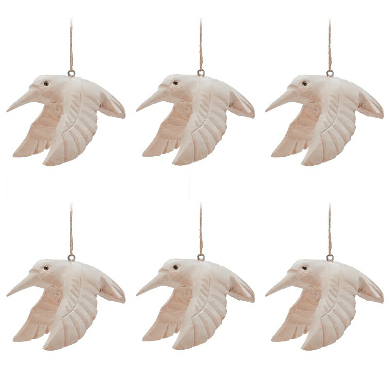 ガーデンアクセサリ ハンギングバード DN DECORATION (6個入り) 79003 MIRAKANA ガーデン雑貨 インテリア ディスプレイ【MIRAKANA】ガーデンアクセサリ ハンギングバード DN DECORATION (6個入り) 79003|さくらソレイユ 店