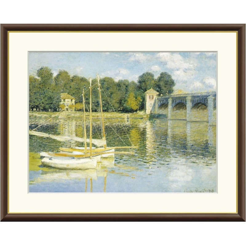 楽天市場】有名 画家 モネ 「 赤いボート、アルジャントゥイユ