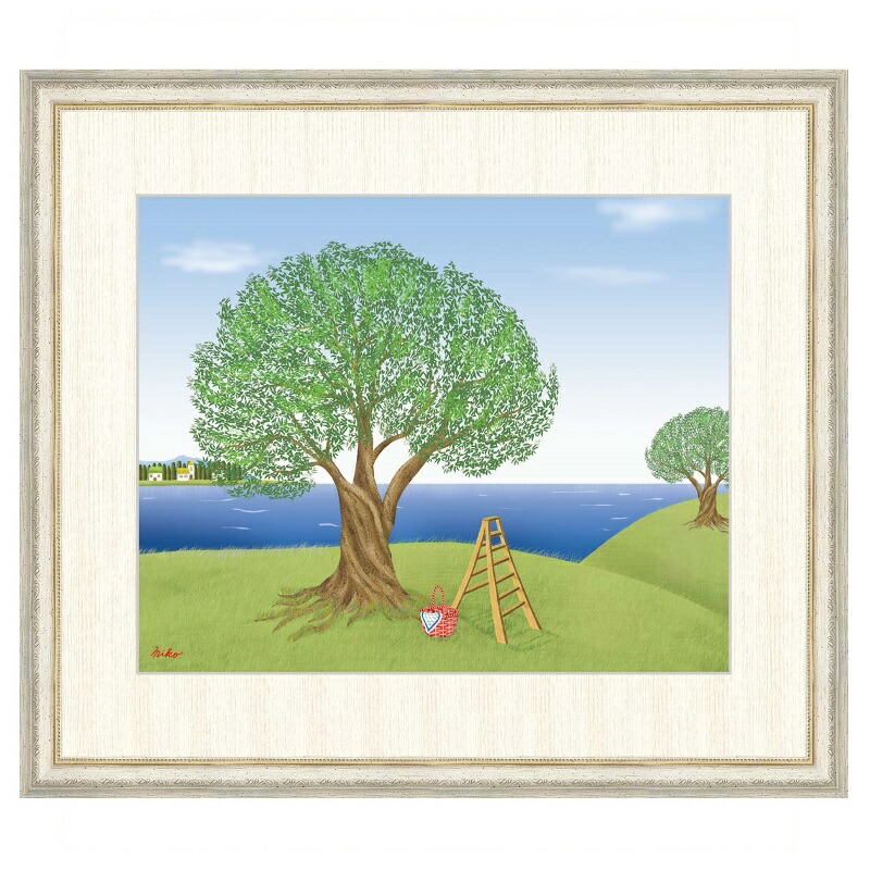 インテリアアート 鈴木 みこと すずき みこと オリーブの木 F8 G4 Cm007 F8 インテリア Andapt Com