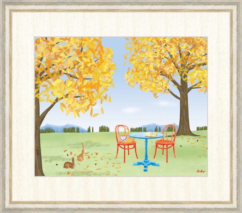 インテリアアート 鈴木 みこと すずき みこと どんぐりの木 F8 G4 Cm009 F8 インテリア Bouncesociety Com