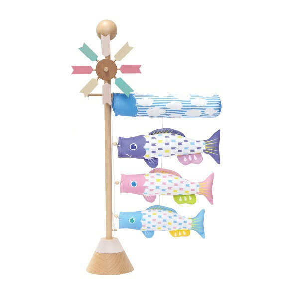 徳永 五月人形 鯉のぼり 室内飾り puca ベビースタンド アラタ Baby Stand -ARATA- 高さ59cm 木製スタンド （620-155） 日本の伝統文化 こいのぼり 端午の節句