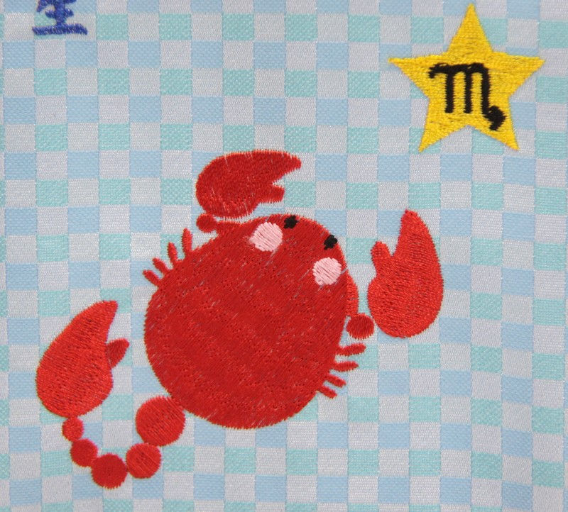 人気ブランド 名前旗 さそり座 十二星座 青生地 青糸刺繍文字 小 スタンド付き 男の子 女の子 命名 座敷旗 高さ39cm Hosi8 Soo W 人気ショップが最安値挑戦 Sinepulse Com