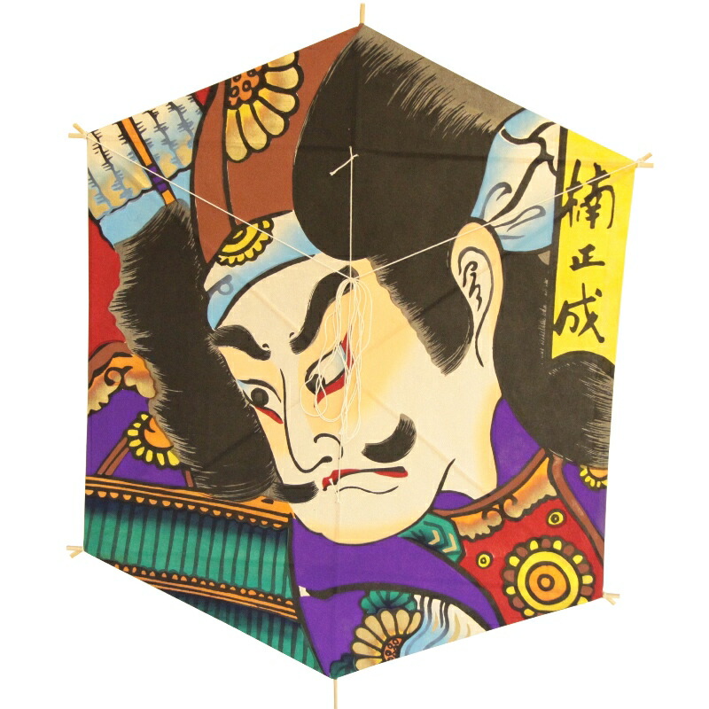 江戸凧　おかめ　絵紙 tako-5842-wa6i.jpg
