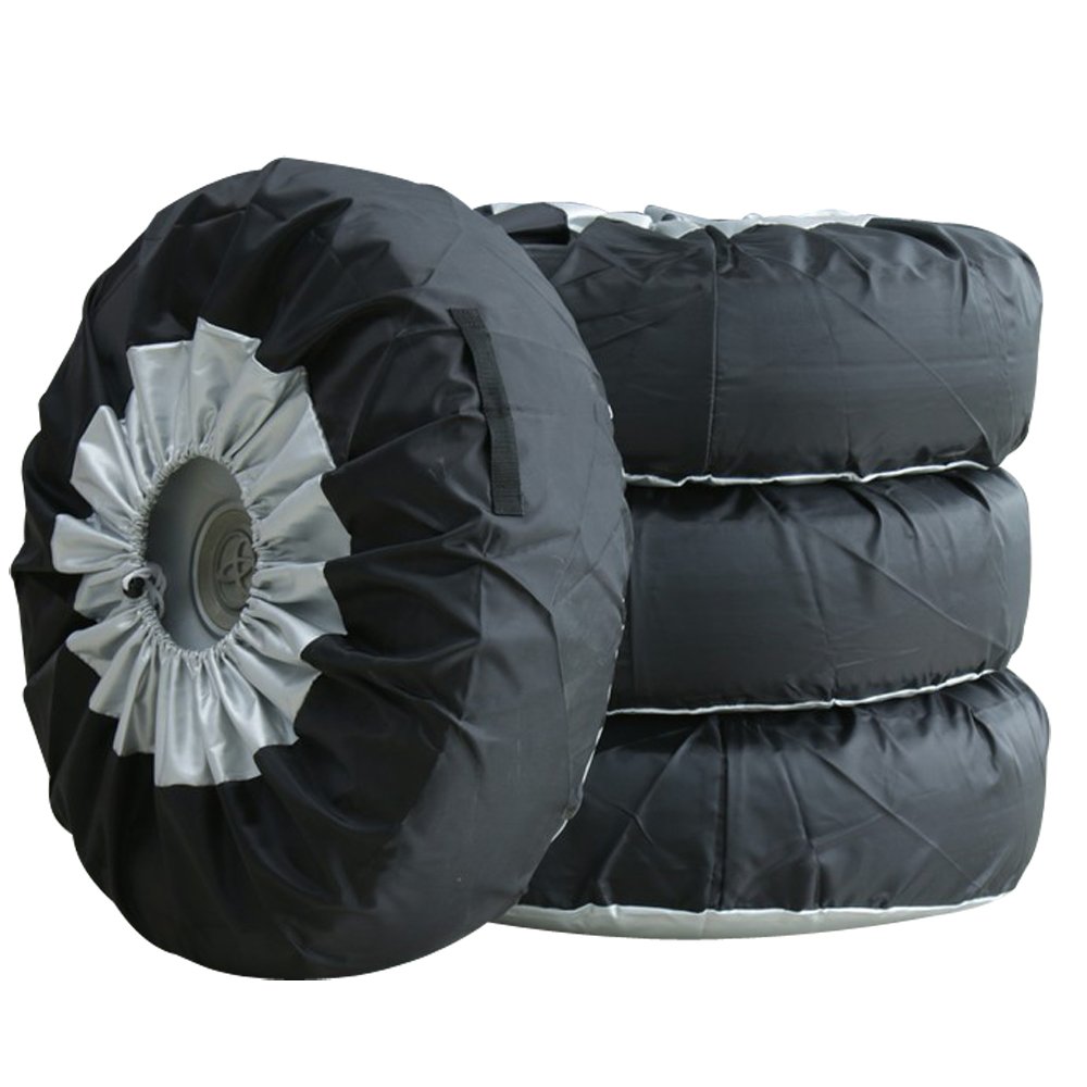 タイヤカバー 4本 Lサイズタイヤカバー Rv車 タイヤ保管 タイヤ収納 車 保管 最大63 オフ 4枚セット 長持ち 夏 D 冬