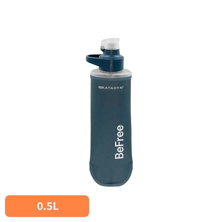 携帯浄水器 浄水器 災害用 携帯 0.5L 2段階 浄水システム 川 湖 浄水 パーツ 分解可能 お手入れ簡単 軽量 コンパクト アウトドア キャンプ 登山 防災 防災グッズ 非常時 浄水ボトル 14070 ビーフリーAC カタダイン KATADYN *