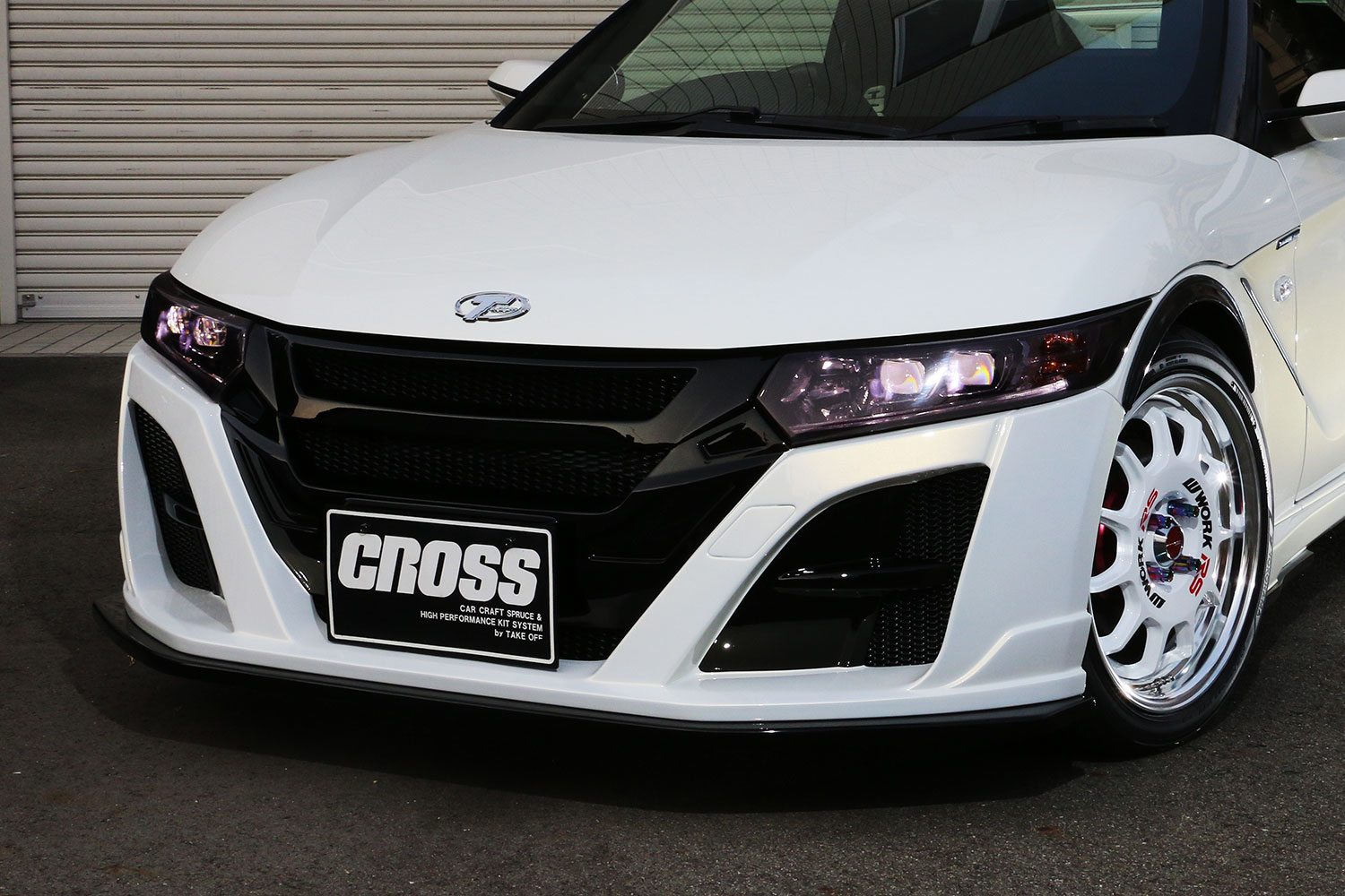 [テイクオフ]CROSS S660 TYPE-B フロントバンパー JW5 BARIKI