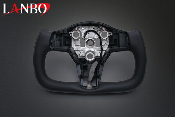 [LANBO] ヨークデザイン ステアリング テスラ model-Y 2021.9－