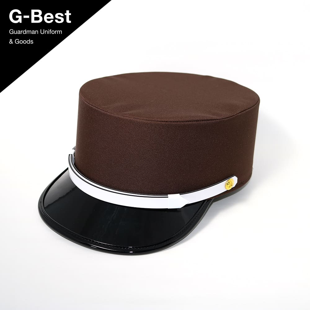 楽天市場 G Best 警備用品 S442 ドゴール帽 茶 K ユニフォーム