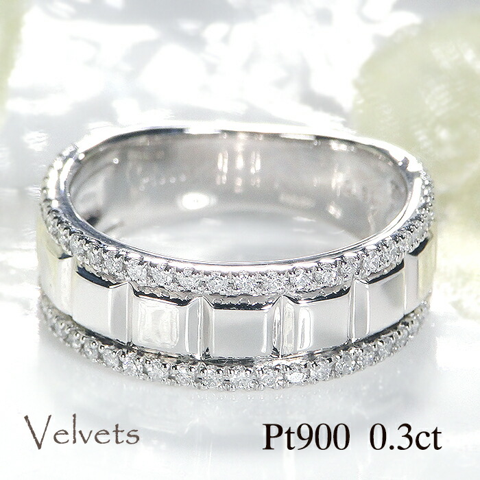 楽天市場】Pt900【1.0ctUP】ダイヤモンド 5連 リング【送料無料