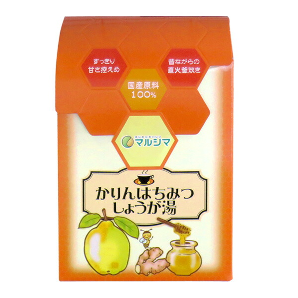 宅配 マルシマ かりんはちみつしょうが湯 12g×12 qdtek.vn