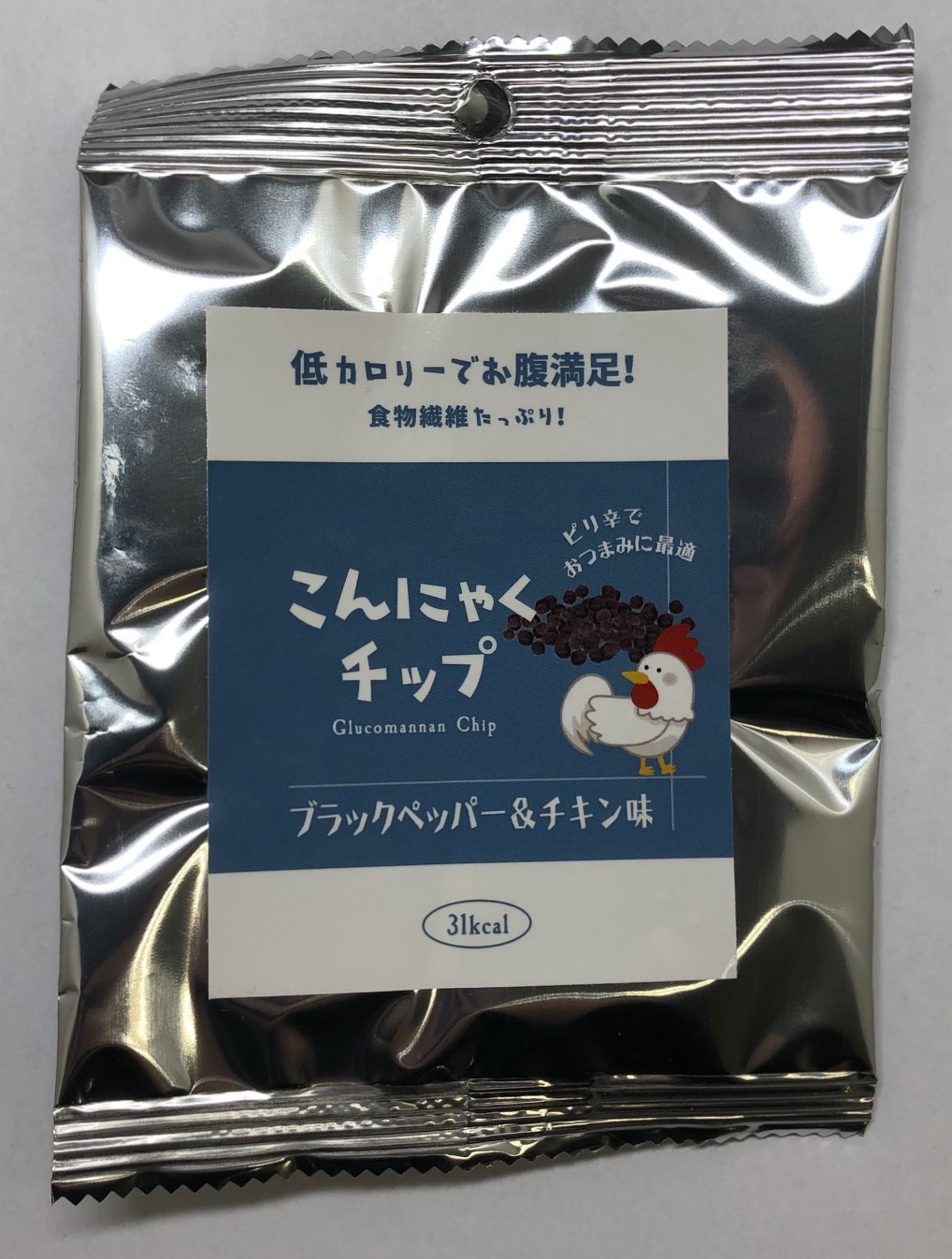 2021福袋】 サンフーズ こんにゃくチップス ブラックペッパー チキン味17ｇ×１袋 12袋入り www.basexpert.com.br