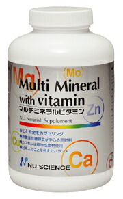 【貨物輸送無料】マルチミネラルビタミン 180宇宙カプセル【ニュー科学知識】