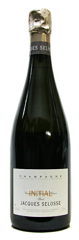 ChampagneジャックセロスJacques Selosse Initial 楽天市場】Jacques Selosse Brut Initial Blanc De Blancs Grand Cru
