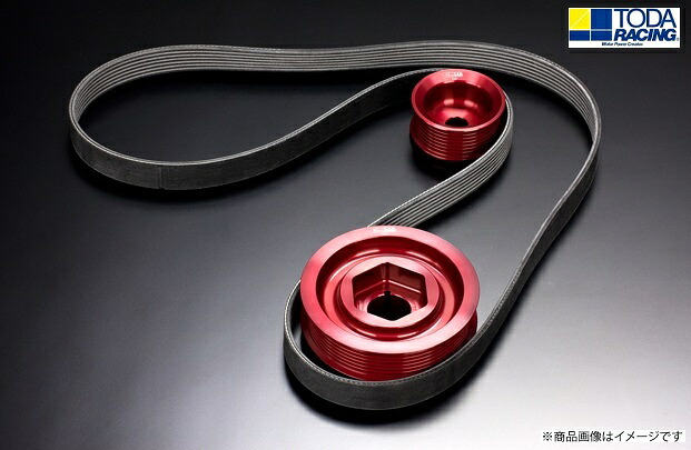 TODA RACING 【トダレーシング】 シビックTypeR EURO FN2 K20Z(エアコン付き) 軽量フロントプーリーKIT
