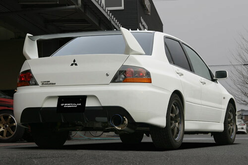 GP SPORTS (ジーピースポーツ) EXAS EVO Tune マフラーランサーエボリューション7/8/9　GH-CT9A　4G63（ターボ)　01/1～07/10　MR/GT-A装着可｜K-ワークス　店 57,112円