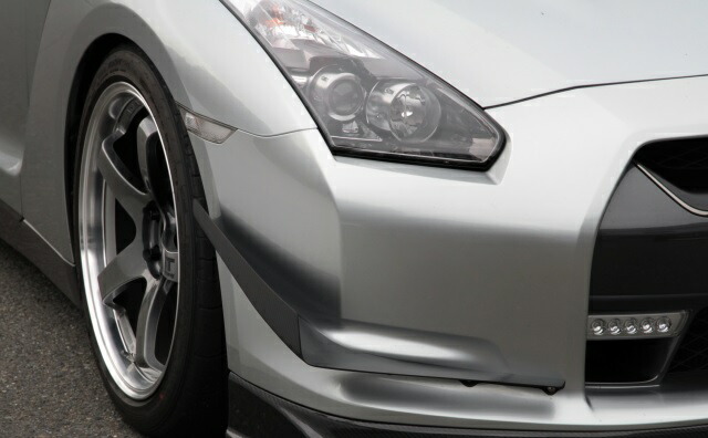 Kansaiサービス 【関西サービス】 カーボンフロントカナード GT-R R35 MY07-10専用 07/12-10/10