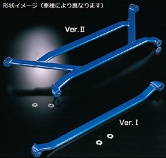 CUSCO 【クスコ】 ロワアームバー バージョンI・II / Ver.I・II セット 「フロント用」インサイト ZE2 (2WD,1300・アンダーカバー一部要加工)|K-ワークス 店