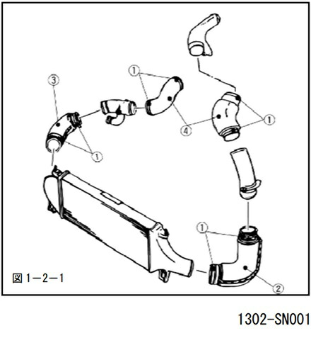 HKS インタークーラー パイピングキット スカイラインGT-R BNR32 RB26DETT 89/08-94/12｜K-ワークス　店