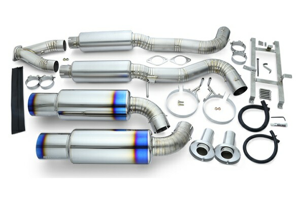 楽天市場】エッチケーエス フェアレディZ RZ34 マフラー SSR