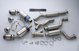 東名パワード TOMEI POWERED Ti RACING チタニウムマフラー フェアレディZ RZ34 400Z VR30DDTT「競技用」