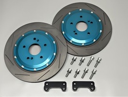 S2000 Projectμ プロジェクトミュー S2000 AP1 / AP2 ビッグローターキット「リア用」φ330-12mm 2ピース スリット ビックローター