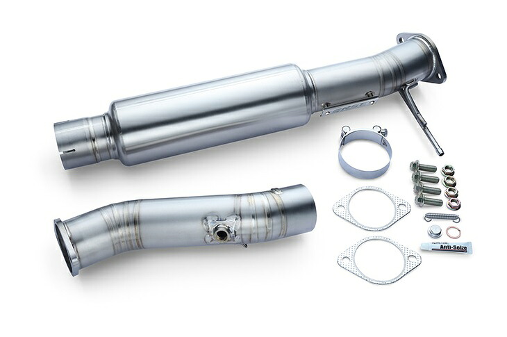 リアルスピード フルチタン ミッドパイプキット RX-7 FD3S 13B 【競技専用部品】 ※フルチタンミッドパイプは触媒レス製品です。
