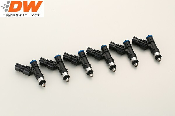 DW (DEATSCHWERKS) インジェクター スカイライン ER34 RB25DET (NEO6エンジン) 吐出量:750cc ［6本セット]変換カプラー付 TOMEIPOWERD取扱品