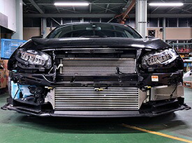 HKS エッチケーエス R TYPE インタークーラー シビック・タイプR FK8 K20C 17/09- インタークーラーコアのみ｜K-ワークス　店