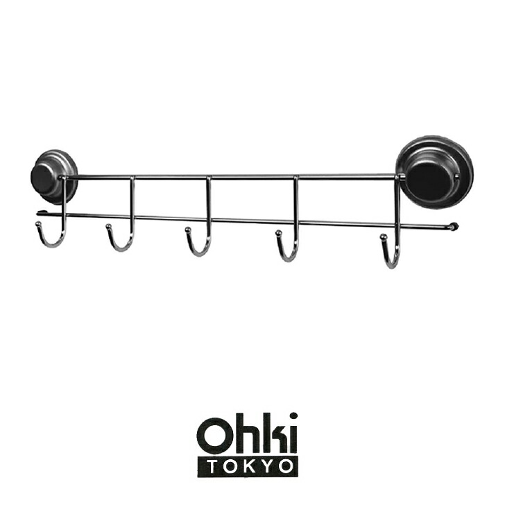 【OHKI 大木製作所 ステンレス マグネット付5連フック ステンレス キッチン 台所 新生活 玄関 プレゼントにも 暮らしの杜 横濱