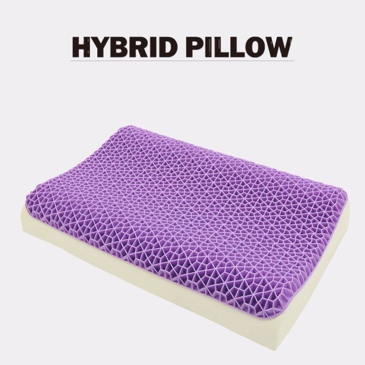 【クーポンで30％OFF】 トレードワン ハイブリッド枕 ホワイト 60056 枕 ピロー もっちり 抗菌 カバー付き 寝具
