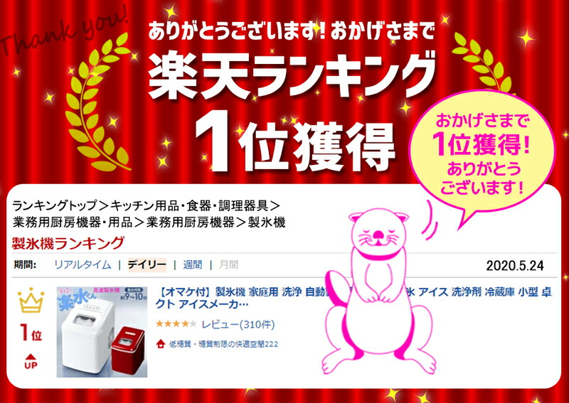 楽天市場 オマケ付 製氷機 家庭用 洗浄 自動製氷 製氷器 家庭 氷 アイス 洗浄剤 冷蔵庫 小型 卓上 コンパクト アイスメーカー 冷凍庫 簡単操作 アウトドア キャンプ 晩酌 時間短縮 自動製氷機 父の日 高速製氷機 低糖質 糖質制限の快適空間２２２
