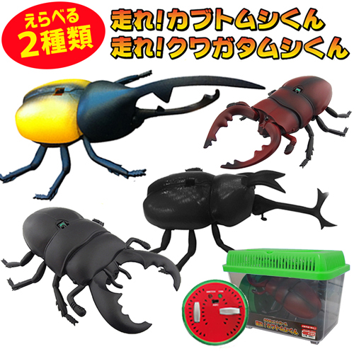 楽天市場 選べる2種類 おもちゃ Rc ラジコン オオクワガタ セット カブトムシ ノコギリクワガタ 玩具 プレゼント 子供 子供用 プレゼント ヘラクレス こどもの日 クリスマスプレゼント かぶとむし リモコン 昆虫 甲虫 22 となりの雑貨屋さん