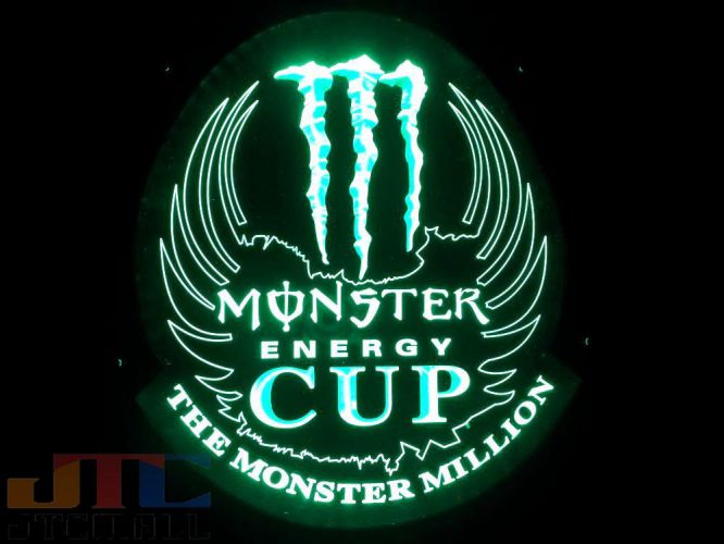 Monster Energy Logo Led