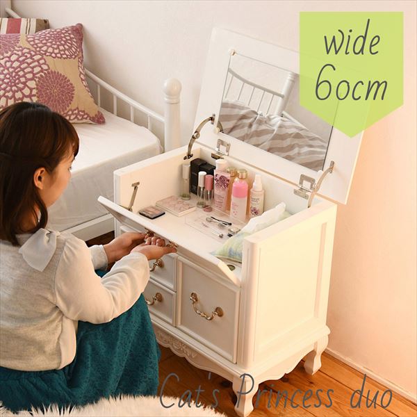 楽天市場】猫足家具 姫系 家具 プリンセス ドレッサー デスク テーブル