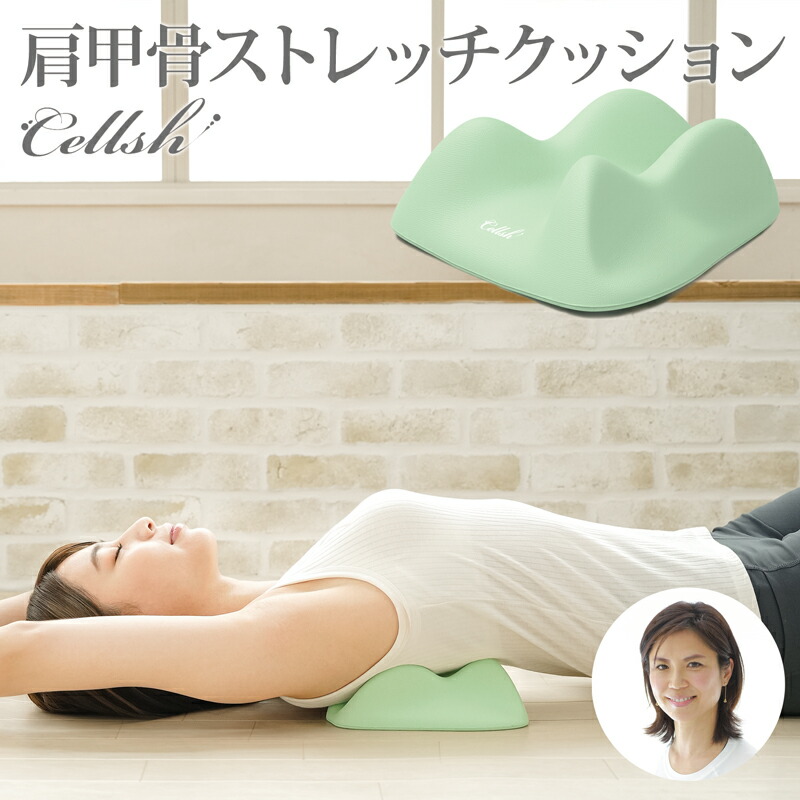 【楽天市場】Cellsh 肩甲骨 ストレッチ クッション 肩甲骨ほぐし 寝ながら ストレッチ 枕 肩甲骨 背中 こり 肩甲骨はがし ピロー