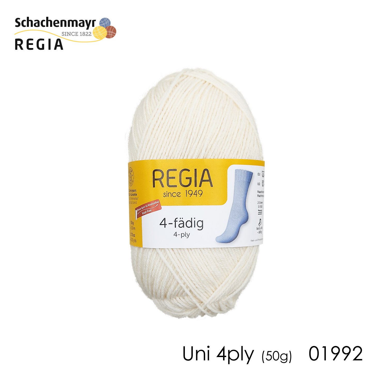 楽天市場】REGIA Uni（レギア ユニ） 00044 ミドルグレー 100g 4ply 4本撚り 靴下用毛糸 Uni 手編み 手あみ 編み物 :  竹あみ針と手芸用品のお店 趣芸