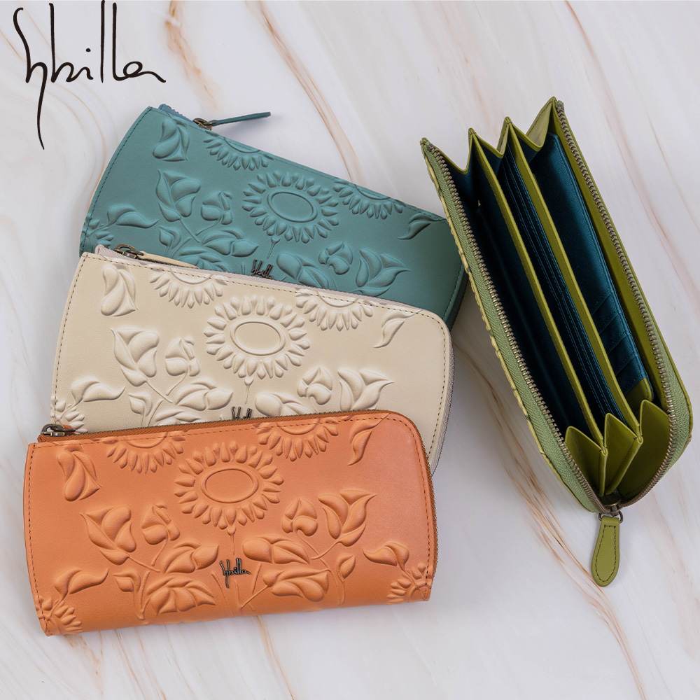 楽天市場】シビラ 財布 sybilla 長財布 ラウンドファスナー型 楽天市場】シビラ 財布 sybilla 長財布 ラウンドファスナー型