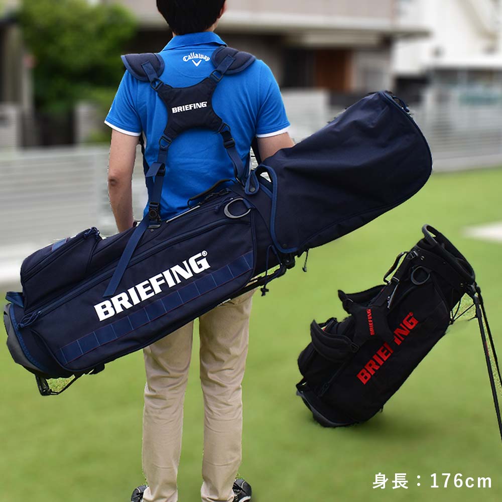 クーポン利用&送料無料 BRIEFING GOLF ブリーフィング キャディバッグ