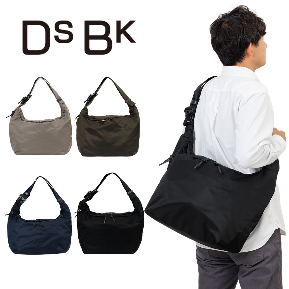 【尖んがり最大限度43倍 | 6/10まで】 DSBK ショルダーバッグ L 大きめ 大静電容量 メンズ 密集してナイロンツイル ダントツ撥水工業 曲がったがけ 曲がった掛け ブランド名 かっこいい 撥水 一般受け 今めかしい 成年者 通い 通学 JXF-3432