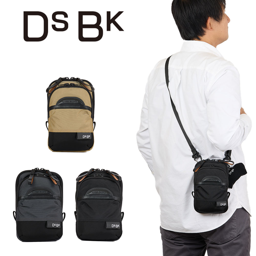 【4/10 2H限定★エントリーで最大P47倍】 DSBK スマホショルダー KOH-3389 コンパクト ショルダーバッグ ミニ メンズ ドリンクホルダー 斜めがけ ブランド ミニショルダーバッグ スマホポーチ 撥水 人気 おしゃれ 大人 携帯 ディーエスビーケー KOH3389