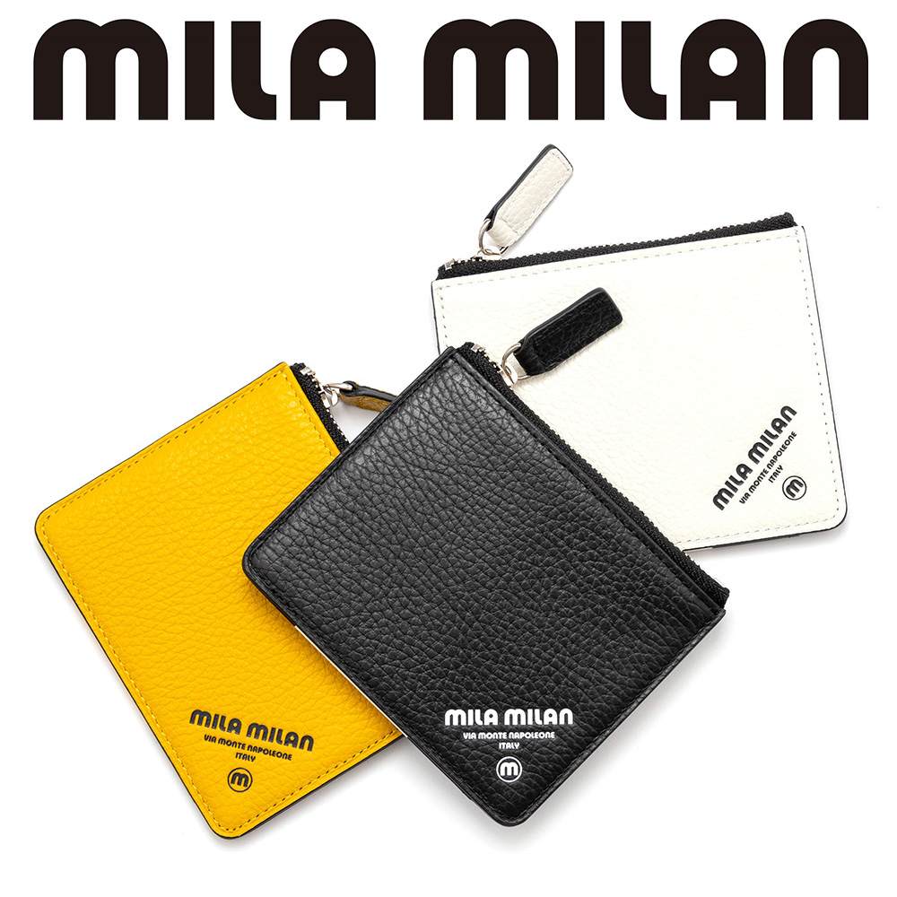 【P最大46倍 | お買い物マラソン】 ミラ・ミラン 財布 mila milan ミニ財布 コパー コンパクト財布 メンズ レディース ブランド 人気 おすすめ 薄い財布 薄い キャッシュレス ミラミラン 253621 10,278円