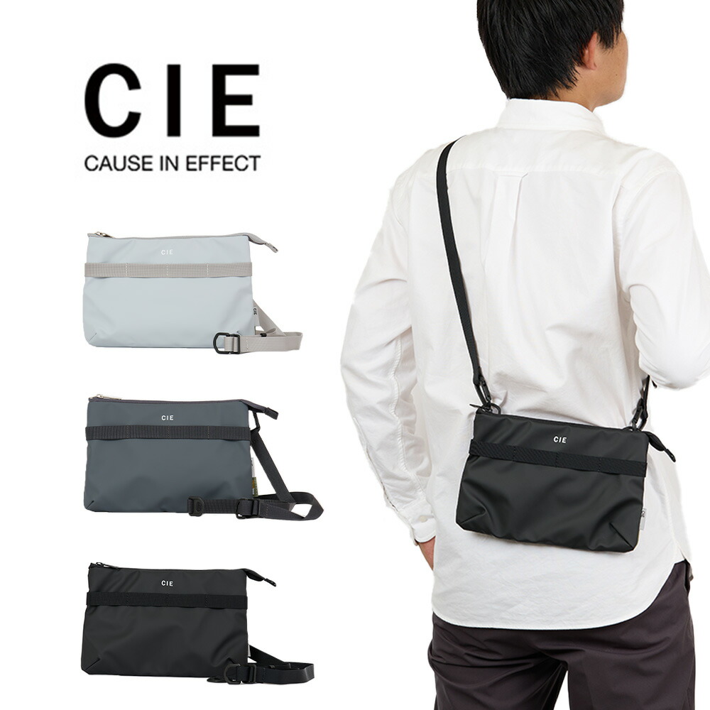 【P最大42倍 | お買い物マラソン】 CIE ショルダーバッグ バッグ シー サコッシュ GRID3 MINI SHOULDER BAG メンズ レディース ミニショルダーバッグ ブランド 評判 人気 防水 撥水 おすすめ 正規品 日本製 グリッド3 032052