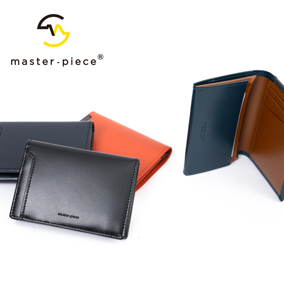 マスターピース 名刺入れ master-piece カードケース 名刺ケース 名刺入 メンズ レディース Notch masterpiece 小物 小さい 本革 革 レザー 人気 おすすめ 日本製 223054