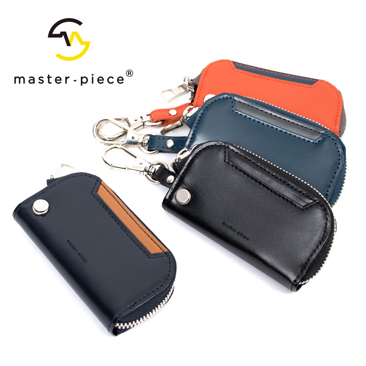 マスターピース キーケース master-piece 鍵ケース キー スマートキーケース メンズ レディース Notch masterpiece 小物 コンパクト 本革 革 レザー 人気 おすすめ 日本製 223059