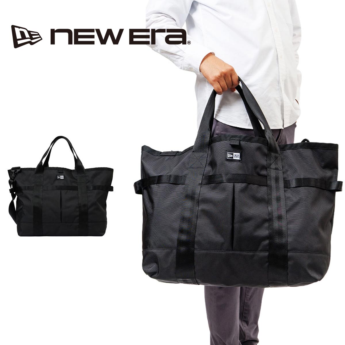 B×neweraバッグ 楽天市場】【最大62倍 9/10限定】【正規取扱店】 NEW ERA トート