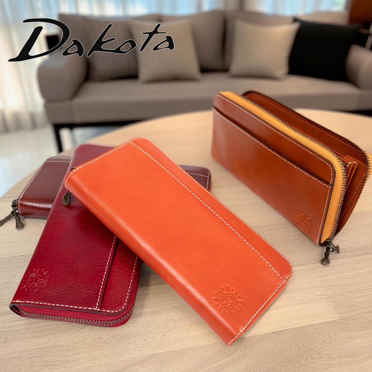 ダコタ Dakota 長財布 財布 レディース フォンス2 ラウンドファスナー レディース財布 レディース長財布 本革 革 レザー 大容量 ブランド ファスナー ラウンド 小銭入れ サイフ 大人 人気 評判 30代 40代 50代 31806